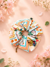 Μικρή προεπιλεγμένη φωτογραφία SCRUNCHIE ΛΑΣΤΙΧΑΚΙ ΜΑΛΛΙΩΝ ΦΟΙΝΙΚΕΣ